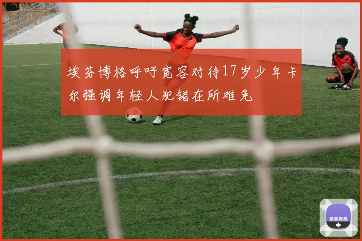 埃芬博格呼吁宽容对待17岁少年卡尔强调年轻人犯错在所难免